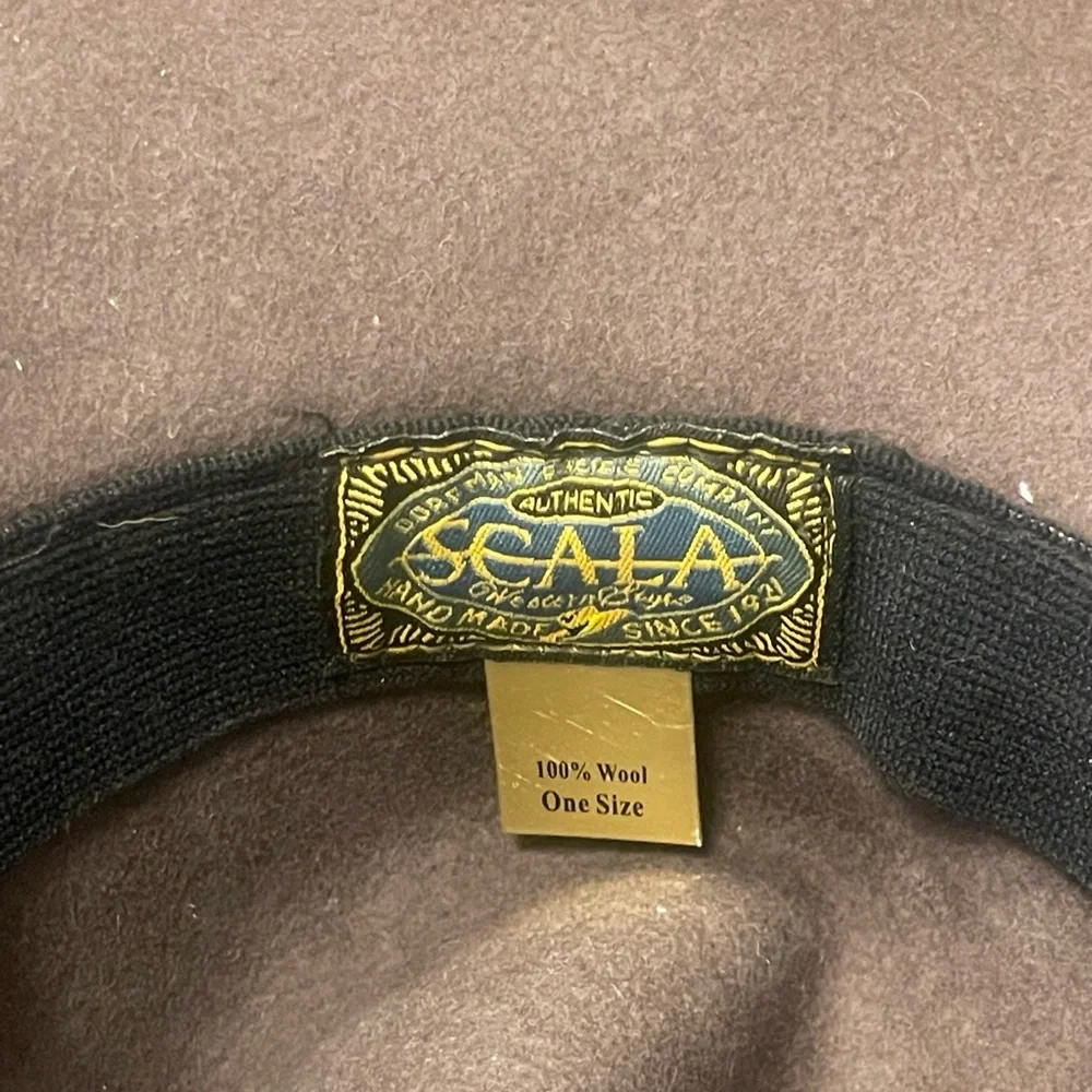 Scala wool cowboy unisex western hat OS